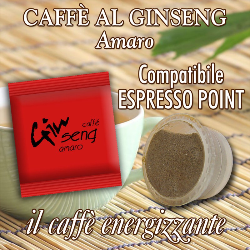 Ginseng amaro 50 Capsule compatibili Lavazza Espresso Point