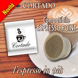 Cortado - 50 + 5 Capsule compatibili Lavazza Espresso Point