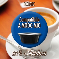 Miscela Reale Dek - 150 Capsule compatibili Lavazza A Modo Mio