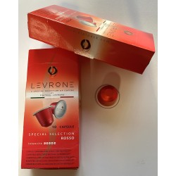 Miscela Levrone Rossa - 200 Capsule compatibili Nespresso in alluminio