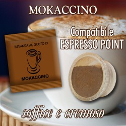 Mokaccino - 50 Capsule cialde compatibili Lavazza Espresso Point*