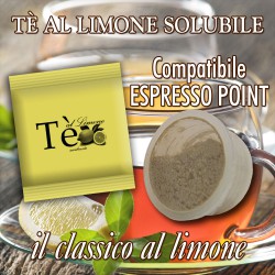 Thè al limone - 50 Capsule cialde compatibili Lavazza Espresso Point*