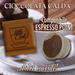 Cioccolato - 50 Capsule cialde compatibili Lavazza Espresso Point*